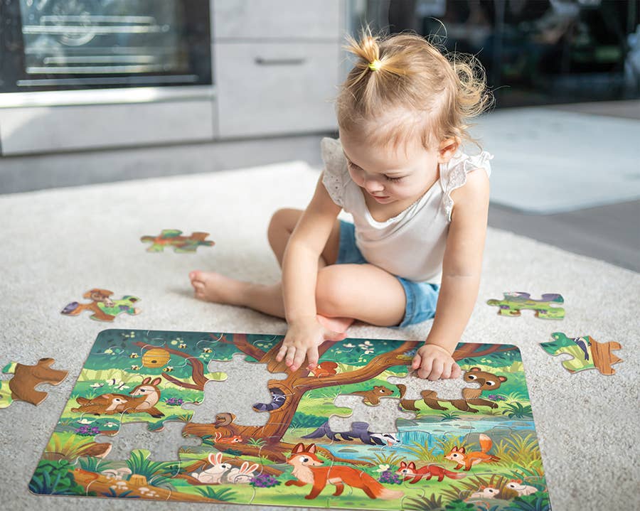 Bear and Friends (35-Piece) Cobble Hill Floor Puzzle