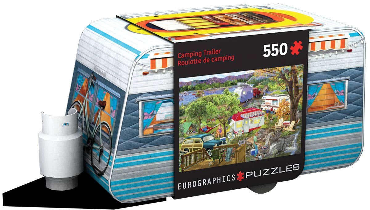 Camping Trailer Tin