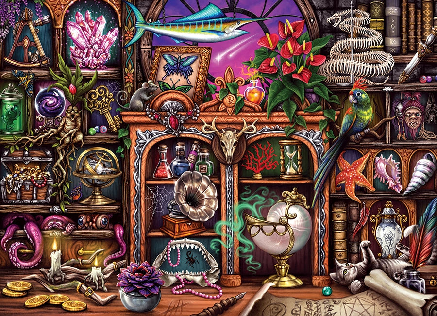 Cabinet of Curiosities 500-Piece Cobble Hill Puzzle