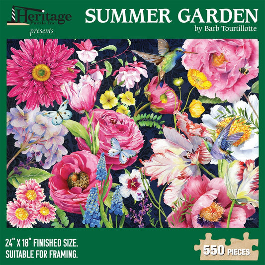 Summer Garden 550 piece puzzle
