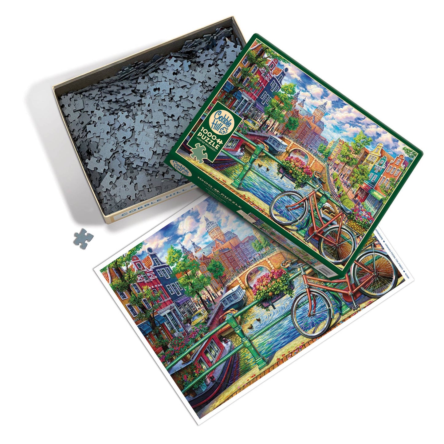 Amsterdam Canal 1000pc puzzle