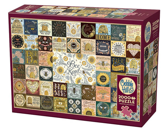 Bee Kind 2000 Piece Puzzle