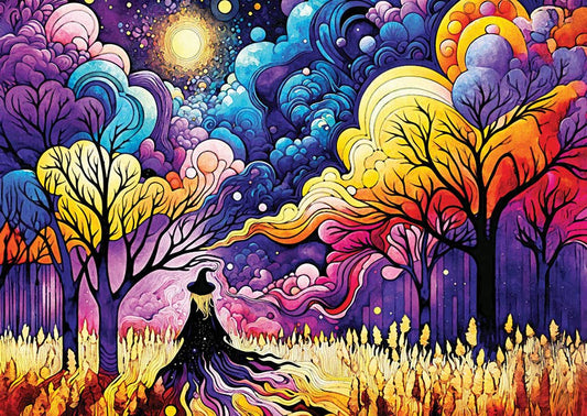 The Witch's Way 1000-Piece Enjoy Puzzle