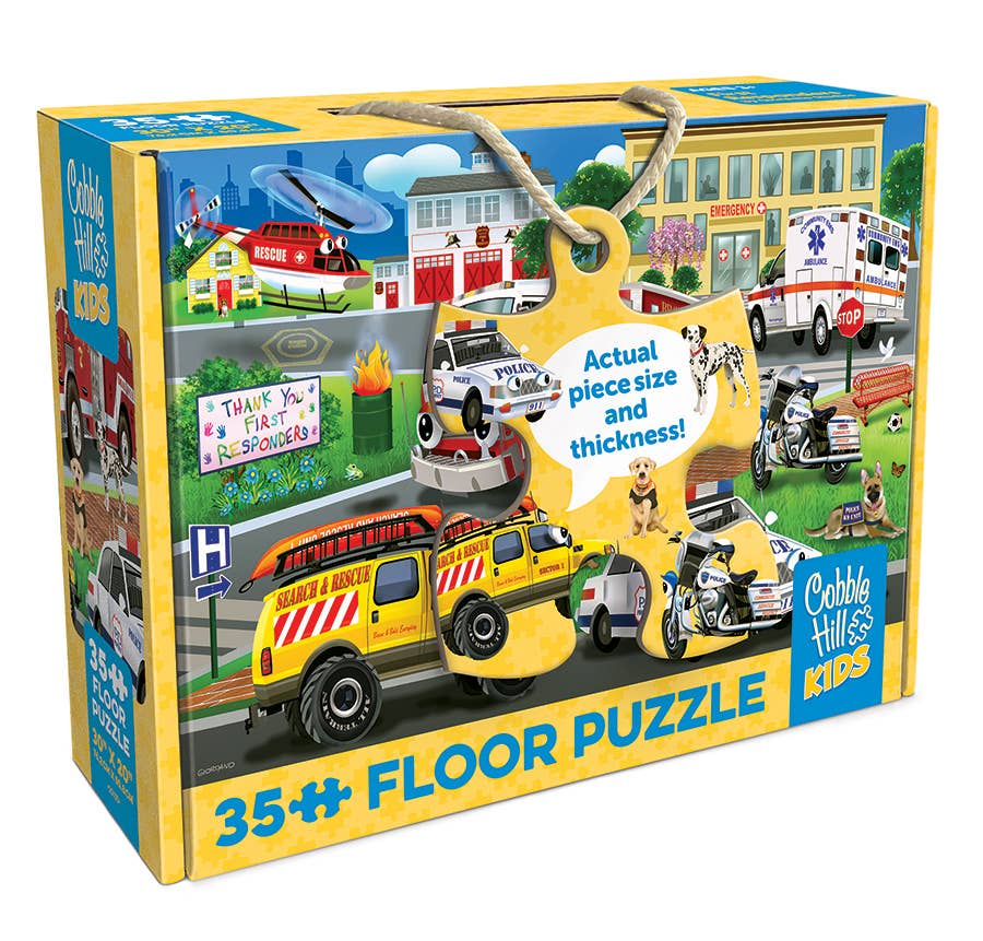 First Responders (35pc) Floor Puzzle - Ages 3+