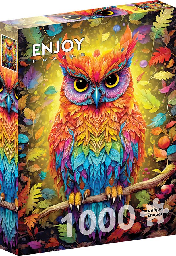 Autumnal Owl 1000-Piece Enjoy Puzzle