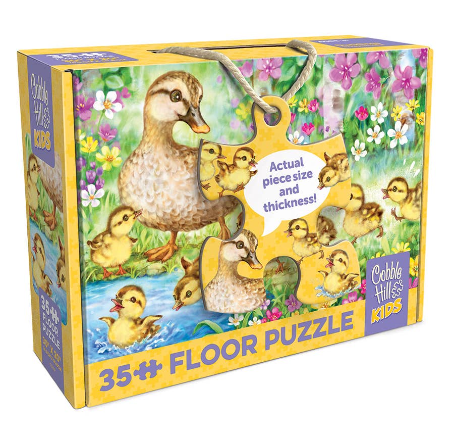 Ducklings (35-Piece) Cobble Hill Floor Puzzle