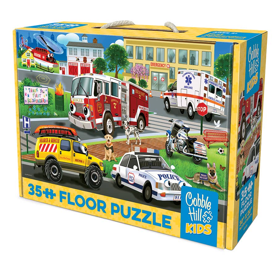 First Responders (35pc) Floor Puzzle - Ages 3+