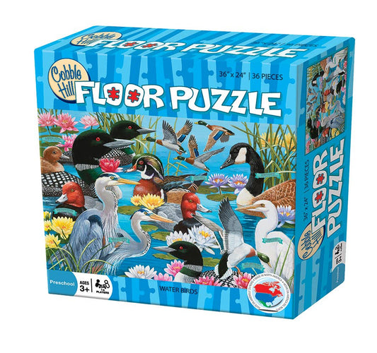 Water Birds 36 Piece Cobble Hill Floor Puzzle