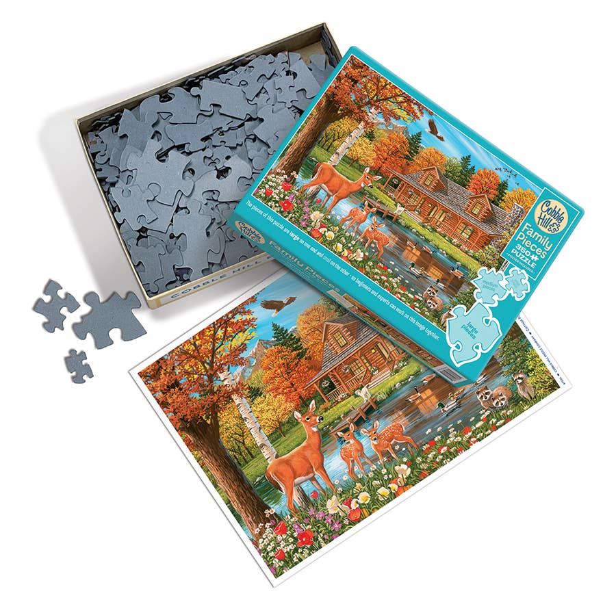 Cottage Pond (Family) 350 Piece Cobble Hill Puzzle