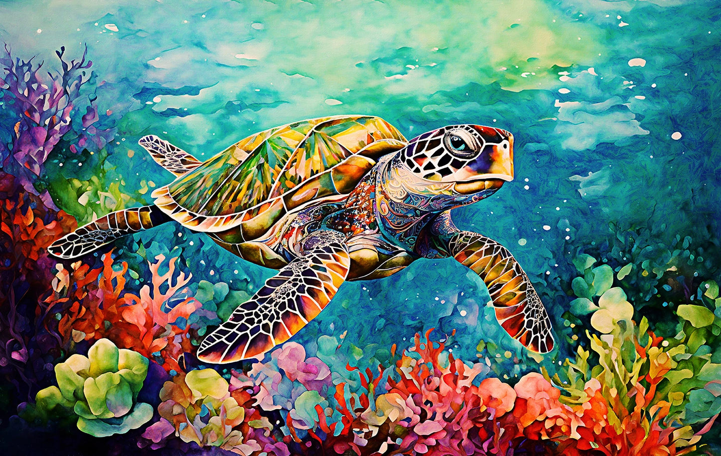 Out For A Swim 550 Pc Puzzle