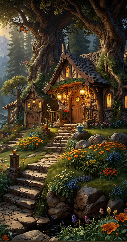 Forest Cottage 500 pc Puzzle