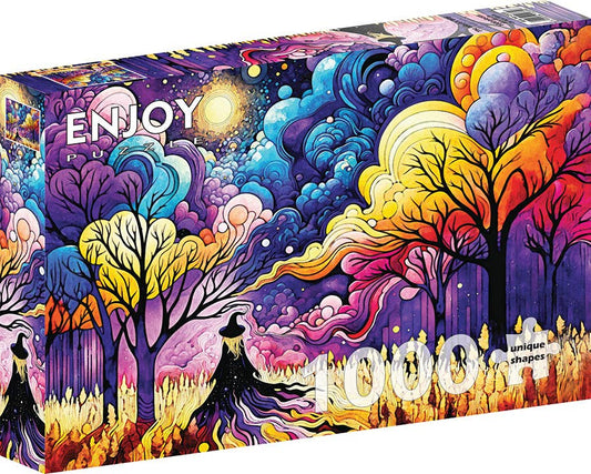 The Witch's Way 1000-Piece Enjoy Puzzle