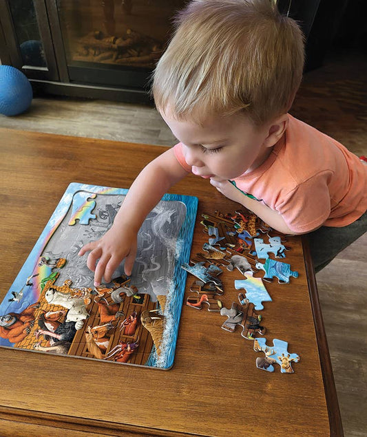 Voyage of the Ark (Tray) 35-Piece Cobble Hill Puzzle