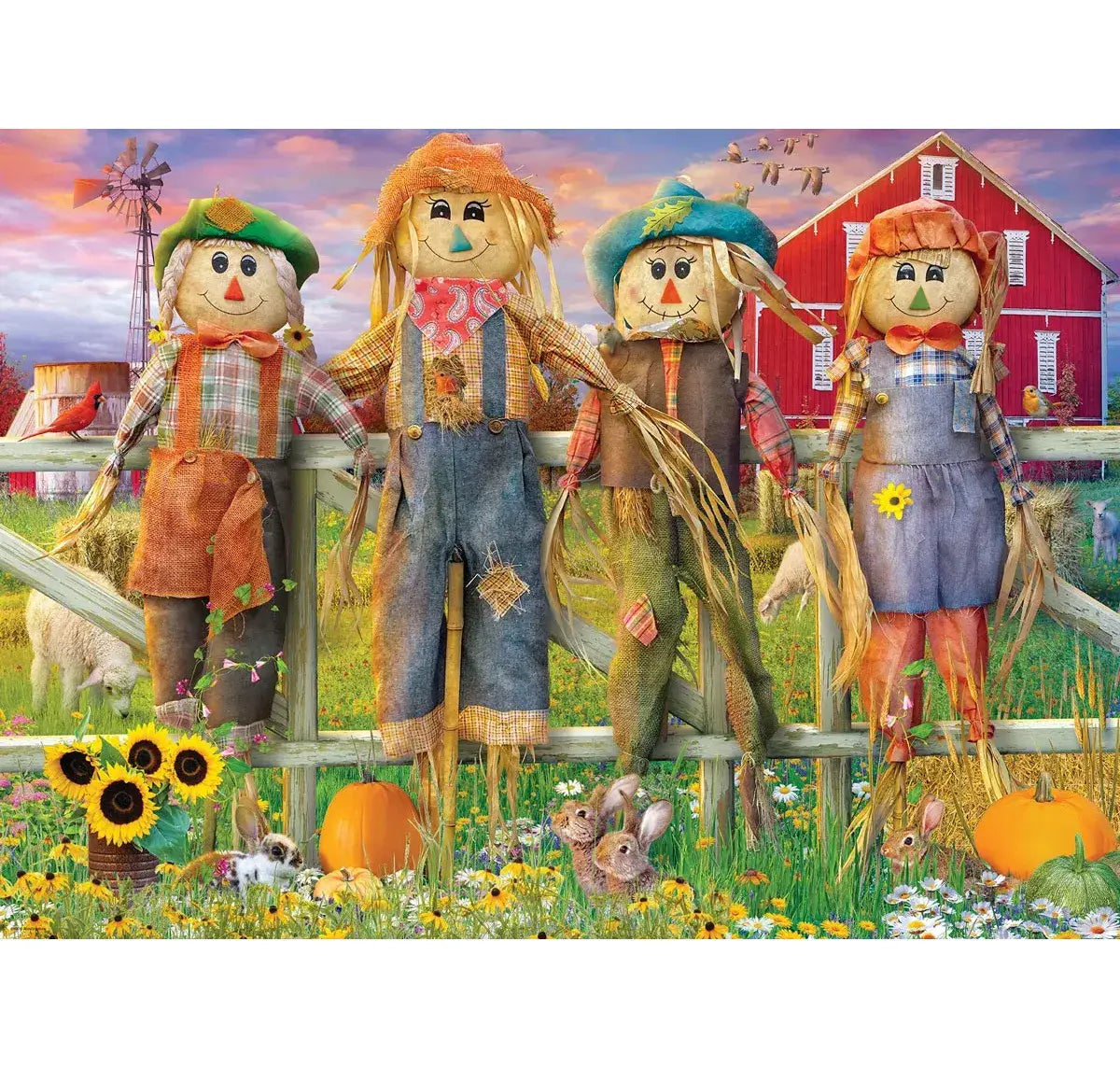 Friendly Scarecrows