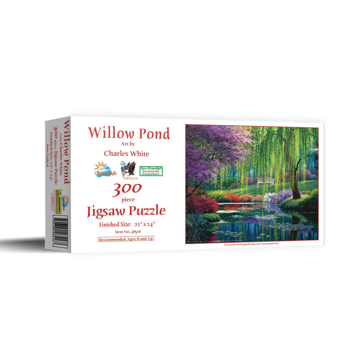 1075 Willow Pond 300 pc Puzzle
