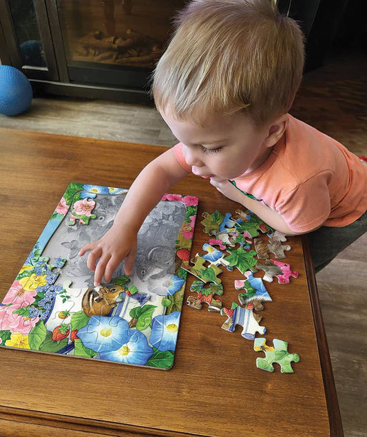 Squirrel Talk (Tray) 35-Piece Cobble Hill Puzzle