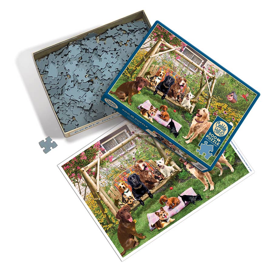 Doggie Daycare 500-Piece Cobble Hill Puzzle