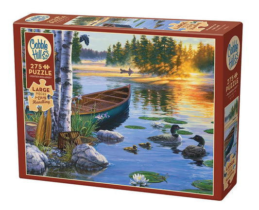 Morning on the Lake 275-Piece Cobble Hill Puzzle