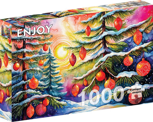 Christmas Sunrise 1000-Piece Enjoy Puzzles