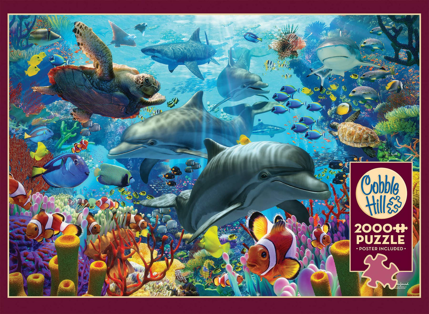 Coral Sea 2000pc puzzle