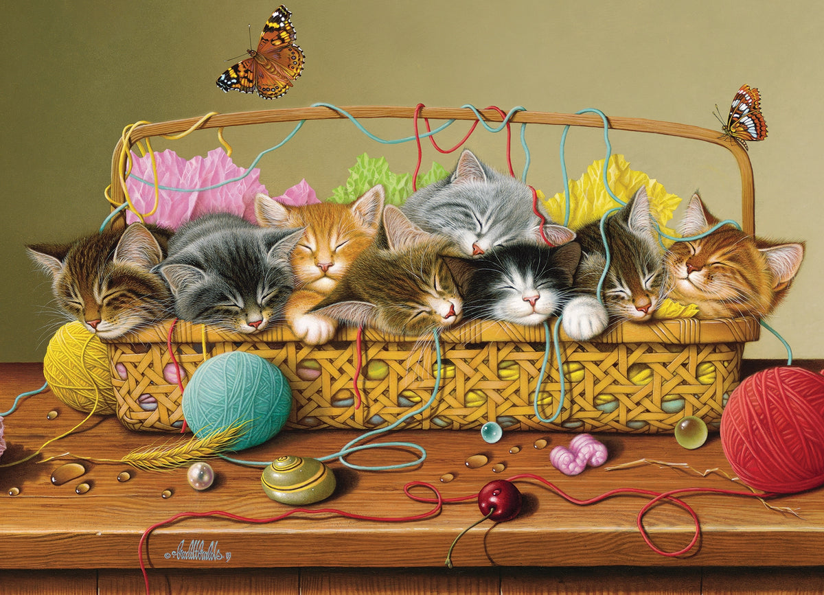 Basket Case (Family) 350 Piece Cobble Hill Puzzle