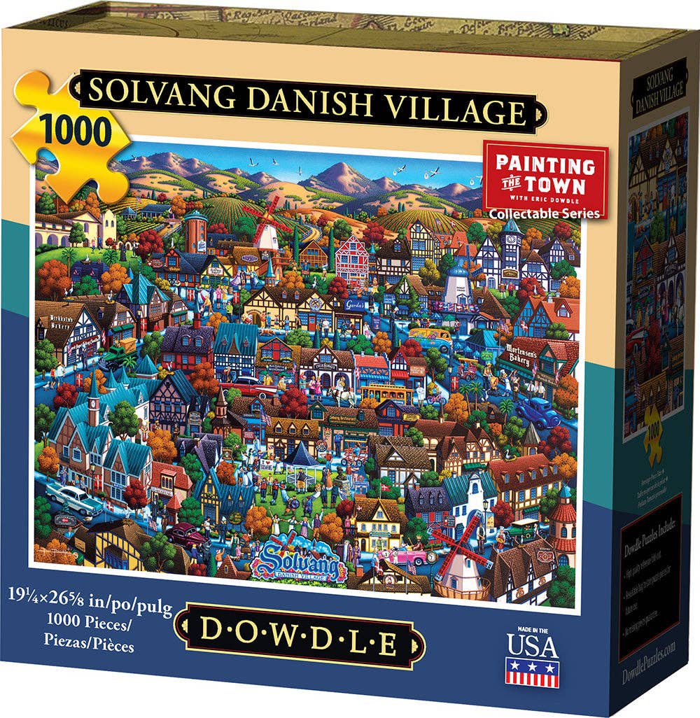 Solvang Danish Village - 1000 Piece