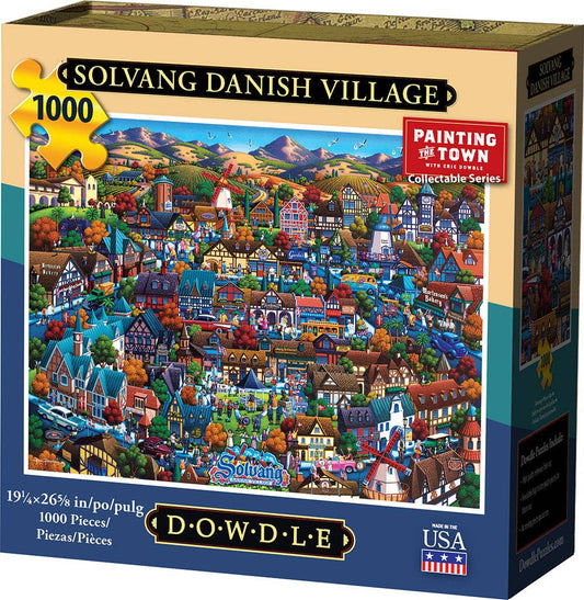 Solvang Danish Village - 1000 Piece