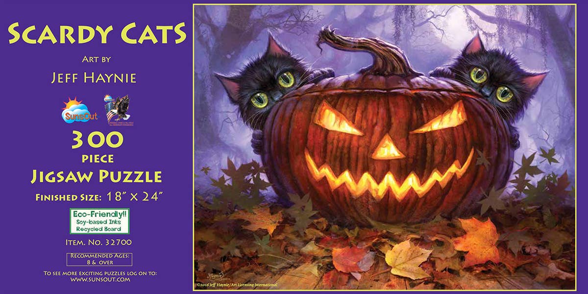 Scardy Cats 300 pc Puzzle