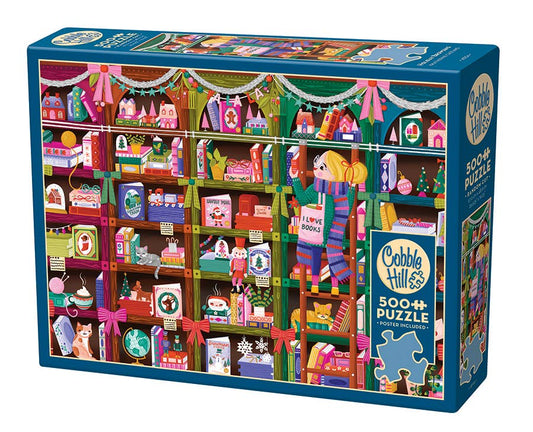 Holiday Browsing 500-Piece Cobble Hill Puzzle