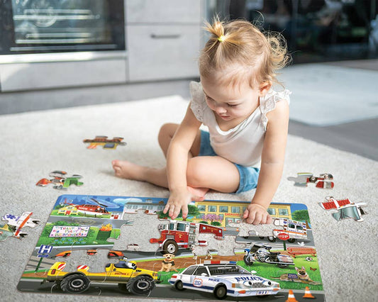 First Responders (35pc) Floor Puzzle - Ages 3+