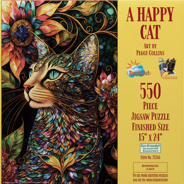 A Happy Cat 550 Pieces