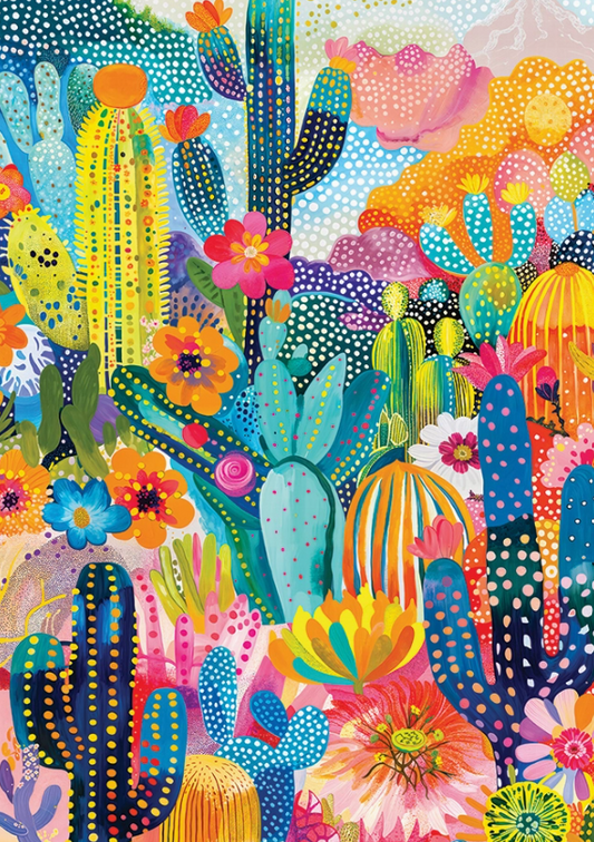 Cacti Land 1000 Piece