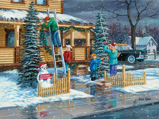 Decking the Halls 1000 Piece