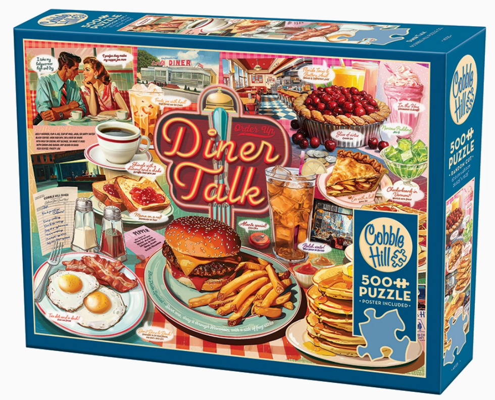 Diner Talk 500 pieces