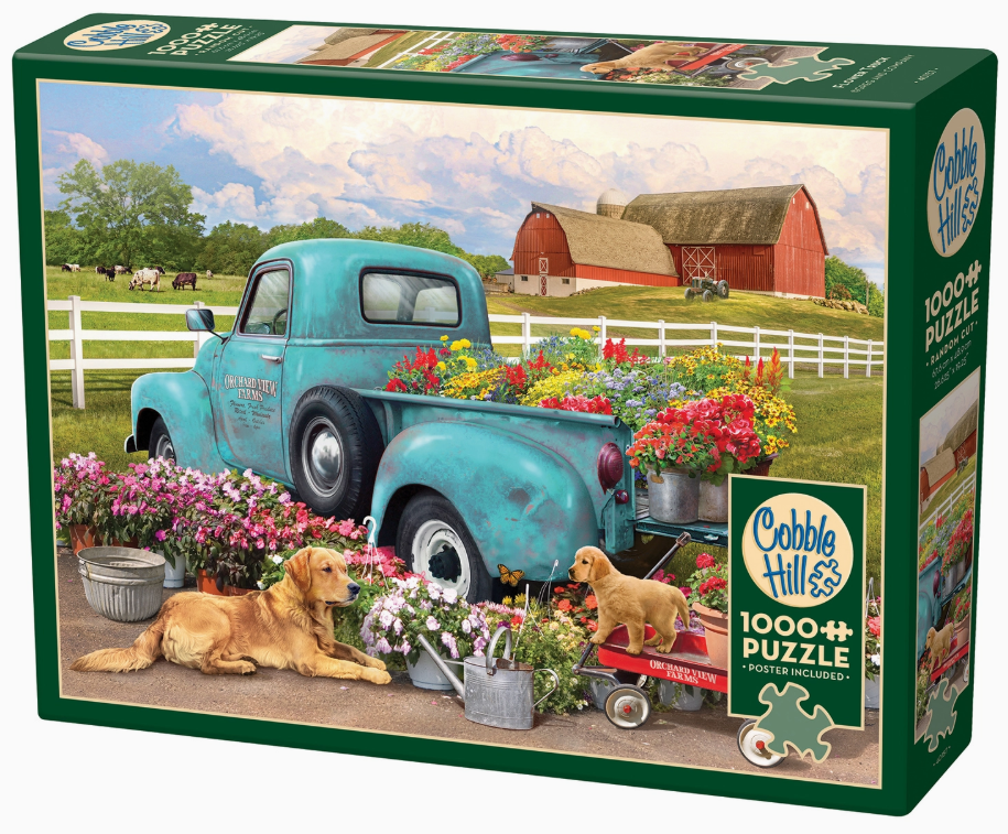 Flower Truck 1000 Pieces
