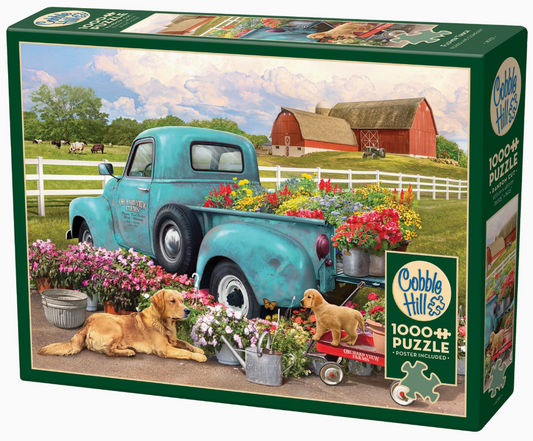 Flower Truck 1000 Pieces