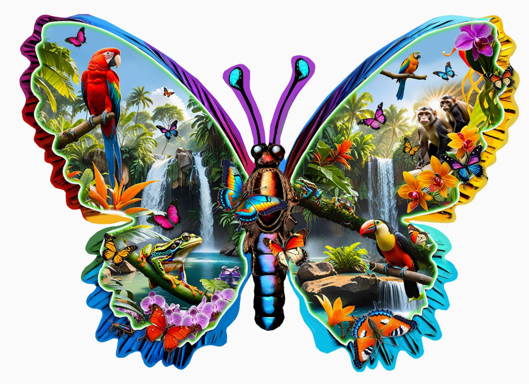 Forest Creatures 1000 Piece Shape