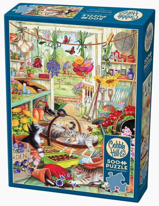 Potting Shed Cats 500 Piece