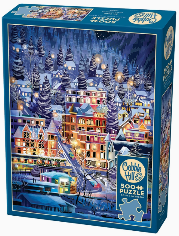 Ski Town 500 Pieces
