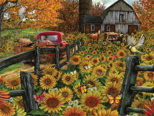 Sunflower Farm 500 Pieces