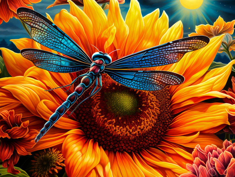 Sunny Day Visit 1000 Pieces