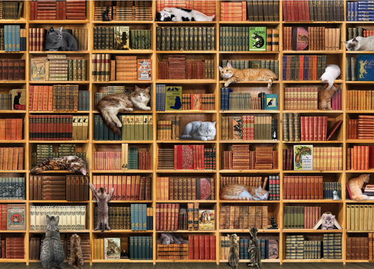 The Cat Library 1000 Pieces