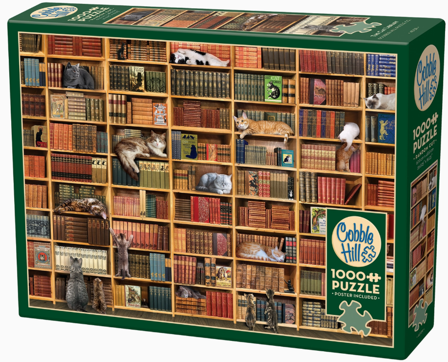 The Cat Library 1000 Pieces