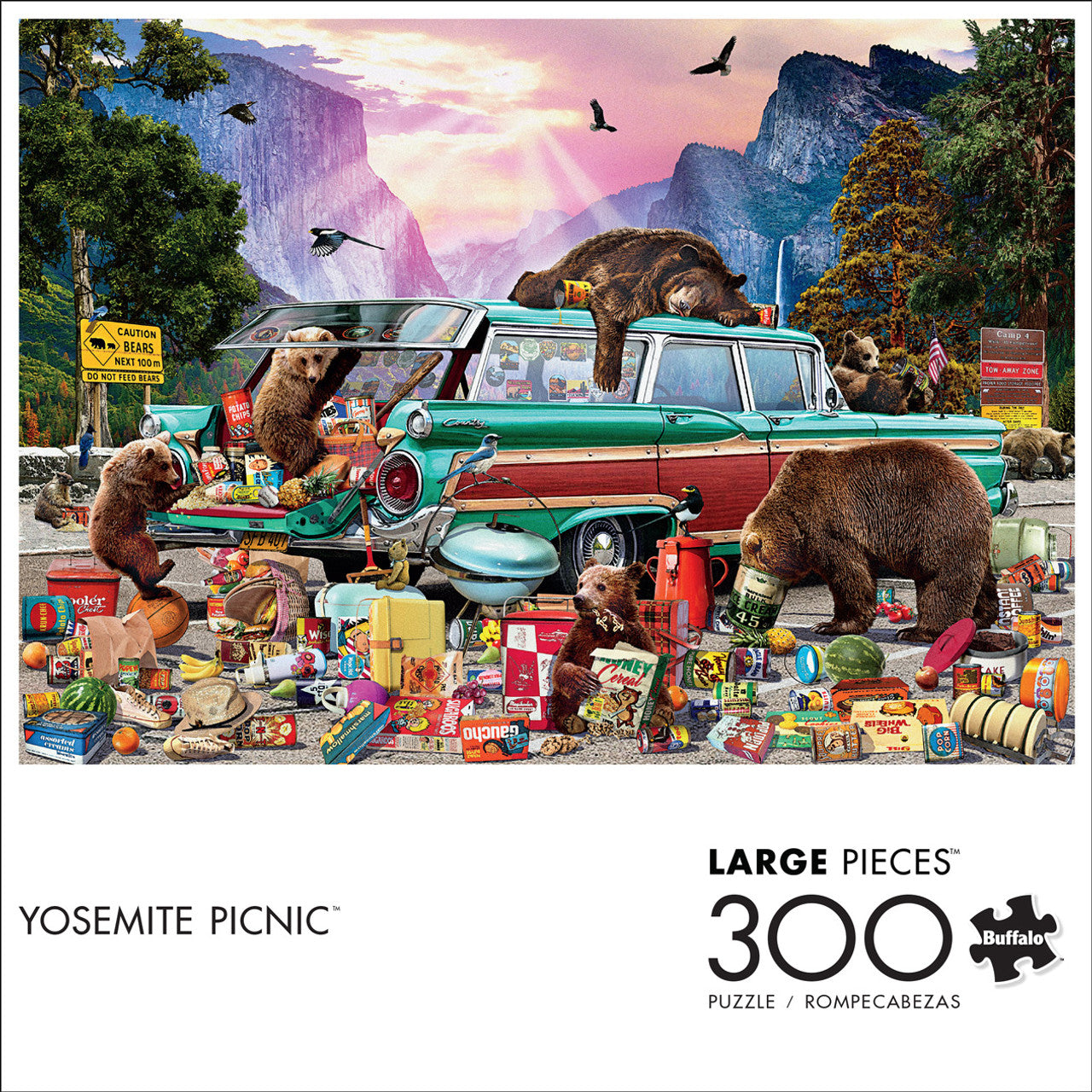 Yosemite Picnic 300 Piece Puzzle