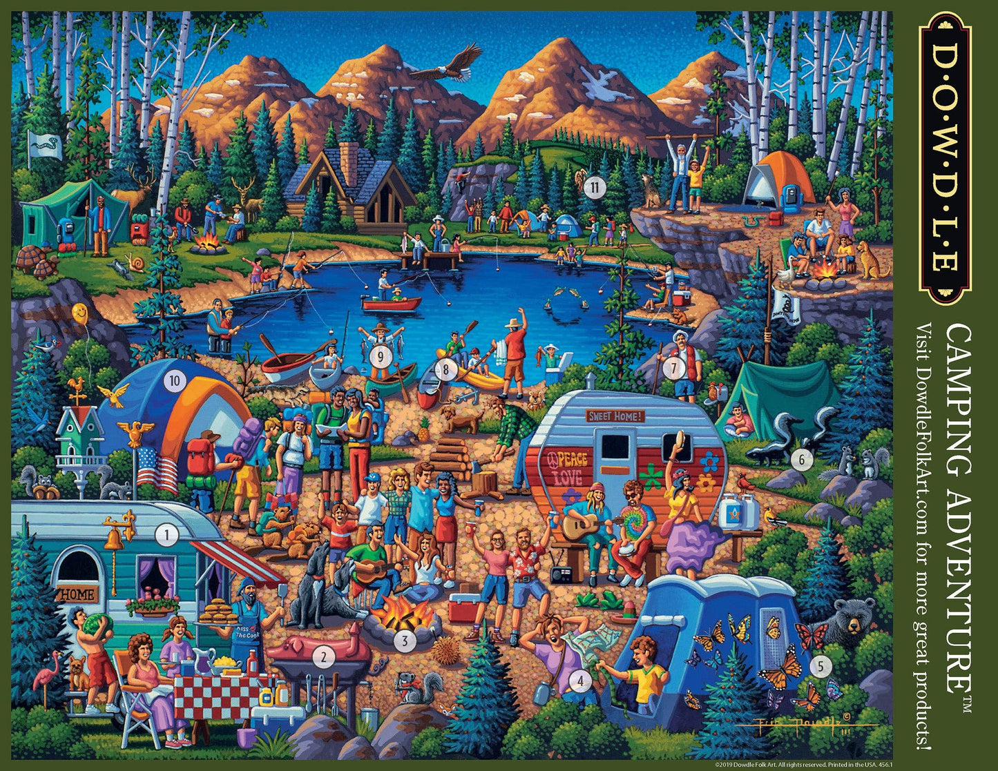 Camping Adventure - 1000 Piece