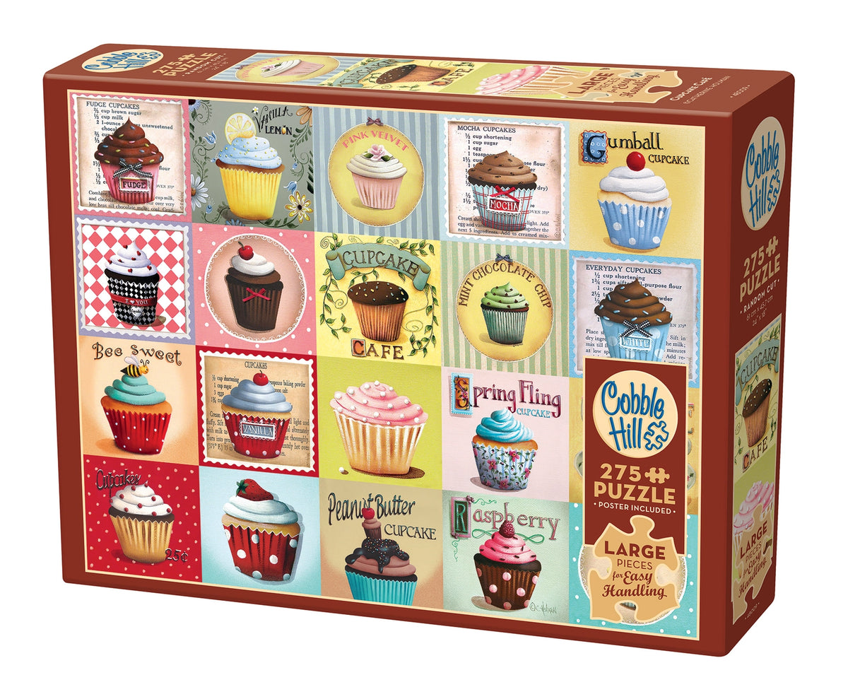 Cupcake Cafe 275-Piece Cobble Hill Puzzle
