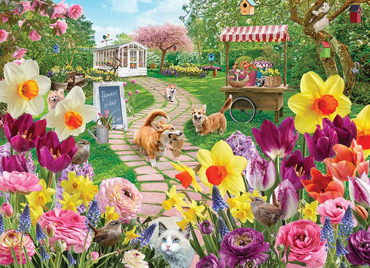 Springtime Frolic 1000pc puzzle
