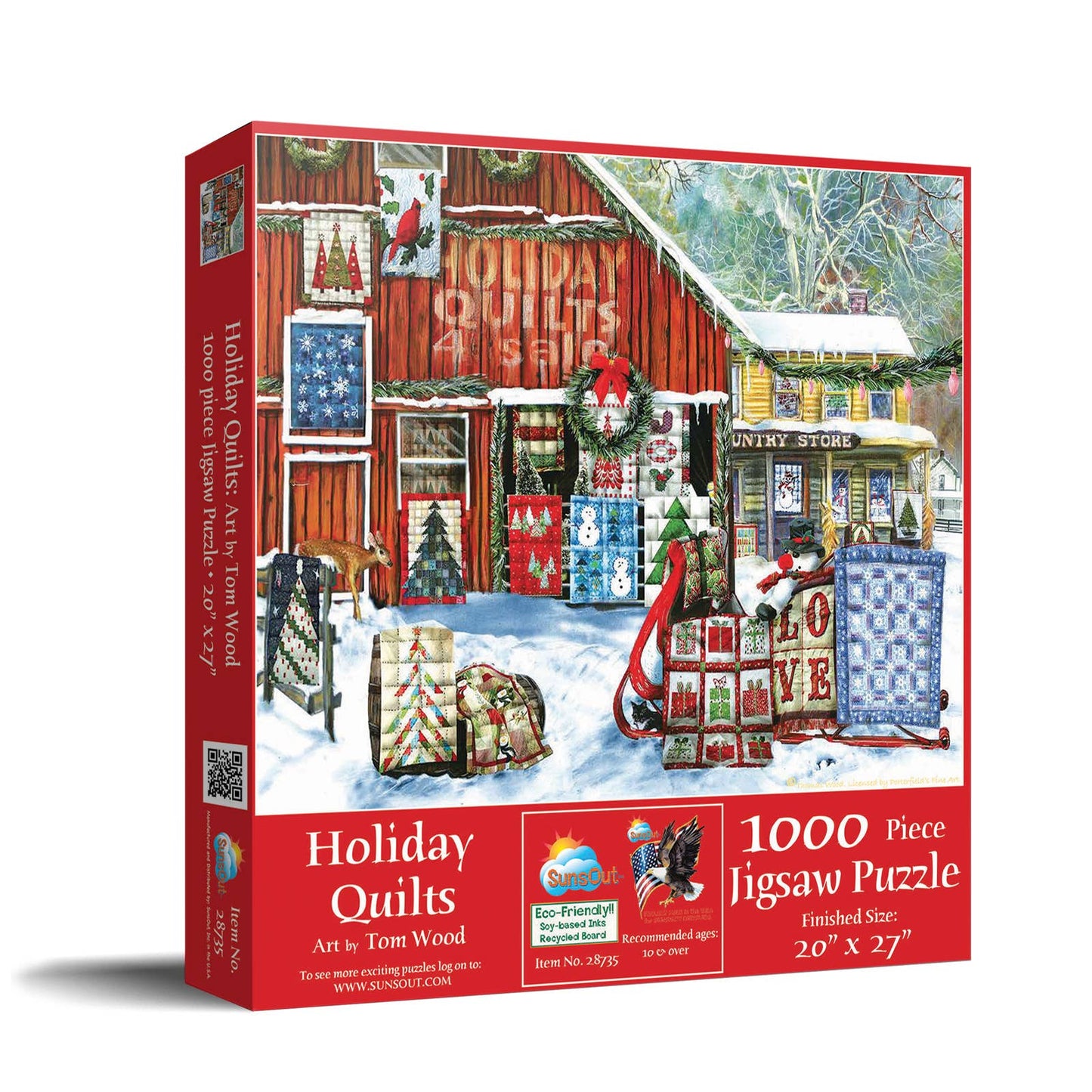 Holiday Quilts 1000 pc Puzzle
