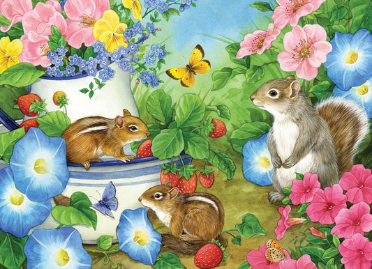 Squirrel Talk (Tray) 35-Piece Cobble Hill Puzzle