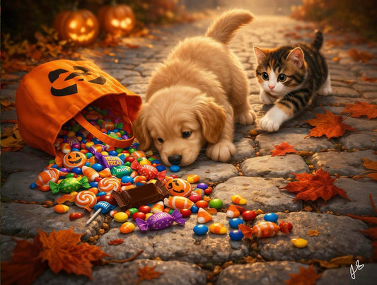 5452 Candy Thieves 500 pc Puzzle